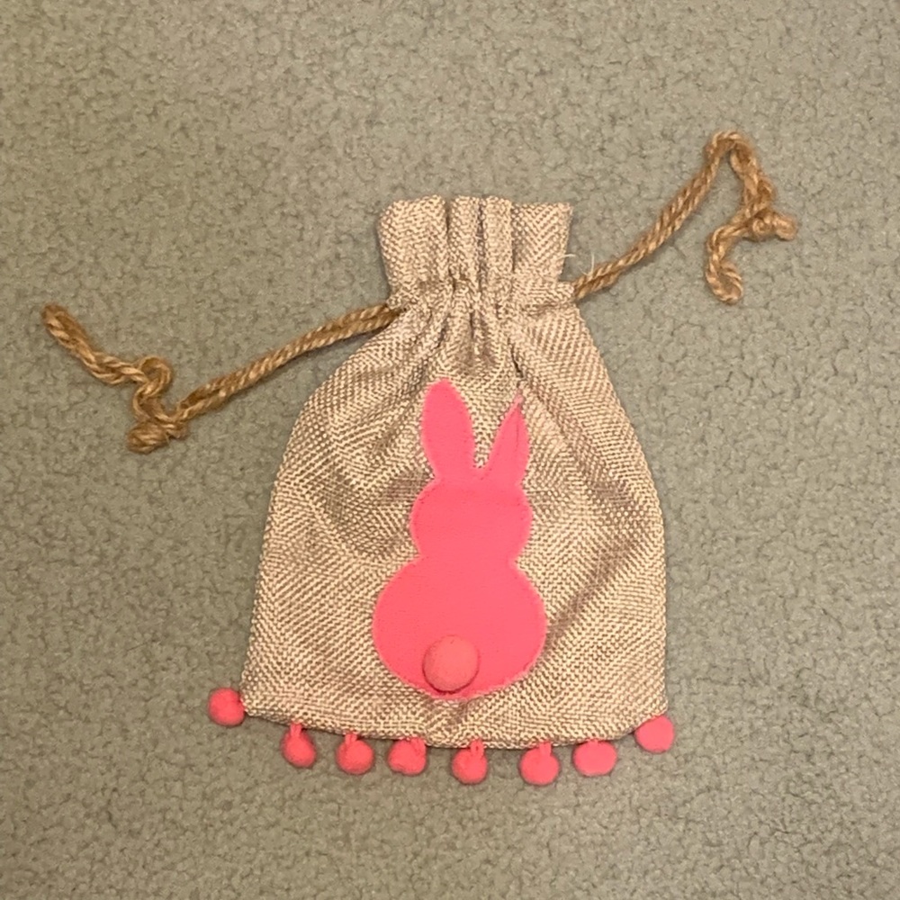 Bunny Drawstring Bag Easter - image 1